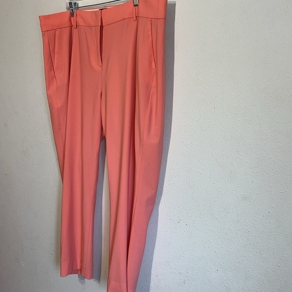 J. Crew Womens Italian Stretch Wool Tollegno 1900 Peach Business Winter Pants - Picture 4 of 14